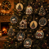 DIY pearl Christmas ornament kit