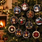 DIY pearl Christmas ornament kit