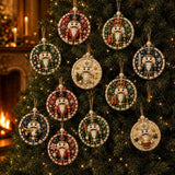 DIY pearl Christmas ornament kit